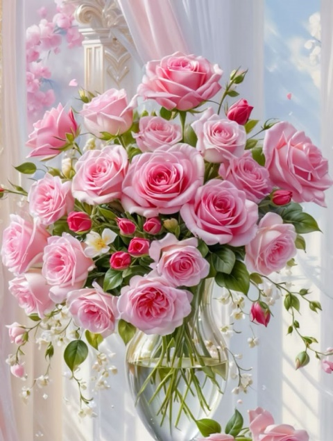 Цветок персика в марте 2025